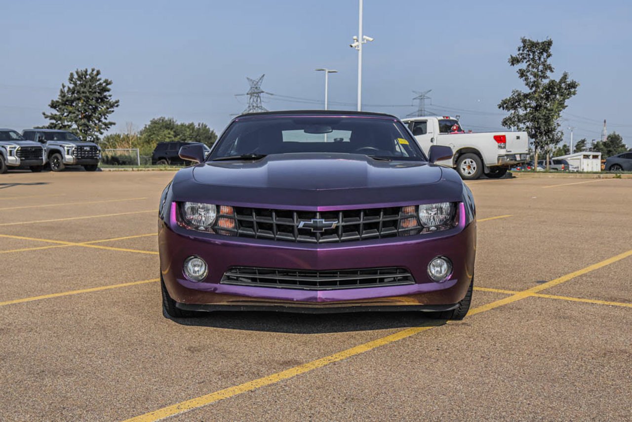 2013 Chevrolet Camaro 2dr Conv 1LT Grey Sherwood Park - photo #2