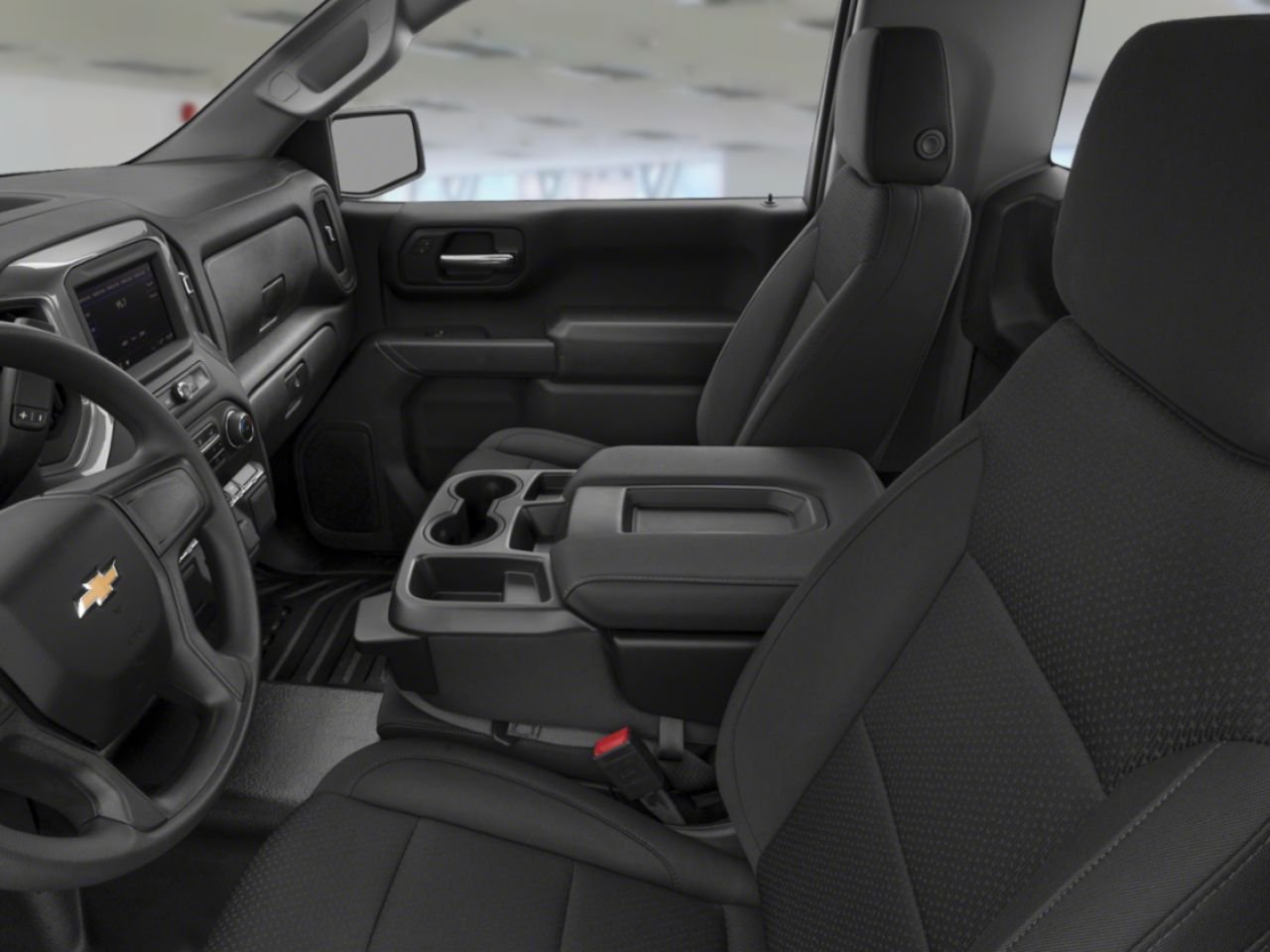 CHEVROLET Silverado 1500 WT cabine classique 4RM 140 po 2026 ROUGE ARDENT Sherbrooke - photo #8