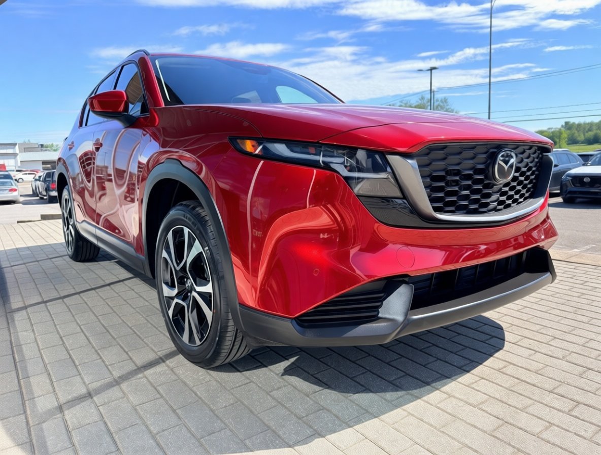 2026 MAZDA CX-5 Soul Red Crystal Metallic Notre-Dame-des-Prairies - photo #4