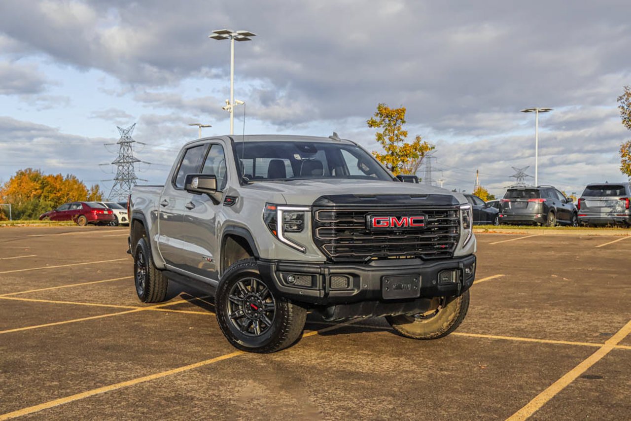 2024 GMC Sierra 1500 4WD Crew Cab 147 AT4X Grey Sherwood Park - photo #1