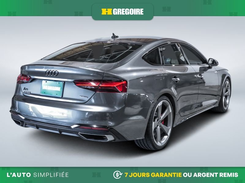Audi A5 2022 Argent Blainville - photo #8