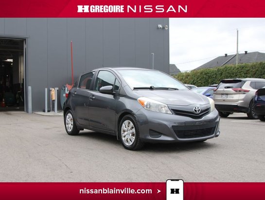 2014 Toyota Yaris LE BAS KILOMETRAGE JAMAIS ACCIDENTÉ!!! Grey