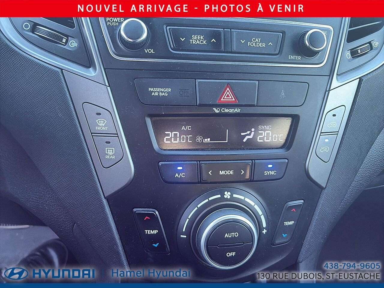 Hyundai Santa Fe Sport 2017 Rouge Saint-Eustache - photo #10