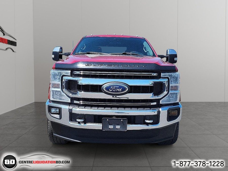 Ford Super Duty F-250 SRW XLT cabine 6 places 4RM caisse de 8 pi 2020 Rouge