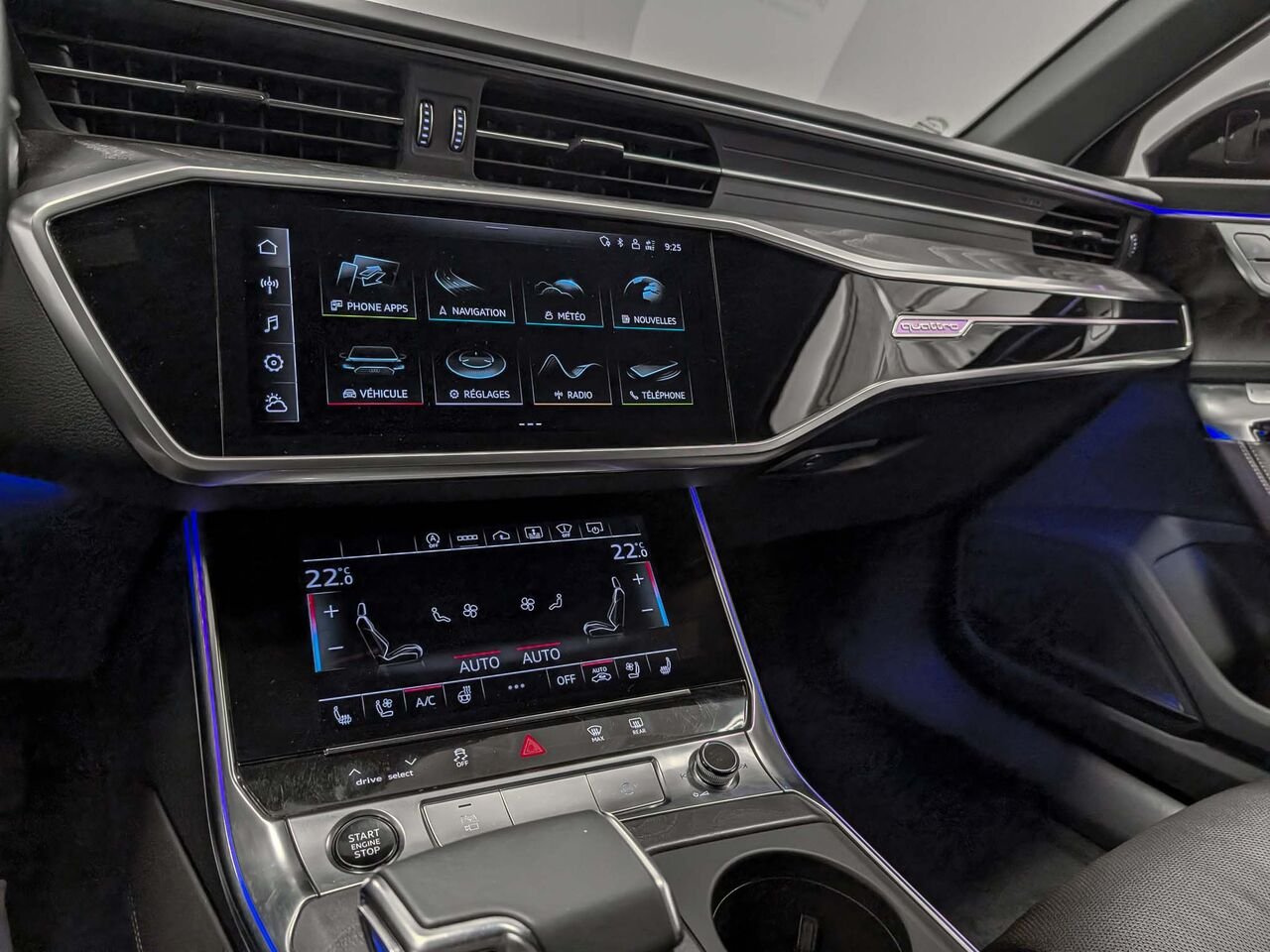 2021 Audi A6 Tecknik Exhaust AWE!! Unique à Voir!!! Black Sherbrooke - photo #18