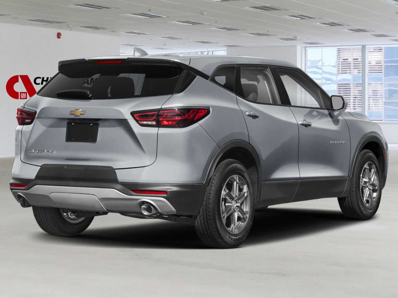 2025 CHEVROLET Blazer BLAZER 3.6L AWD RS (1RS) GRIS STER Sterling Grey Metallic Chibougamau - photo #1