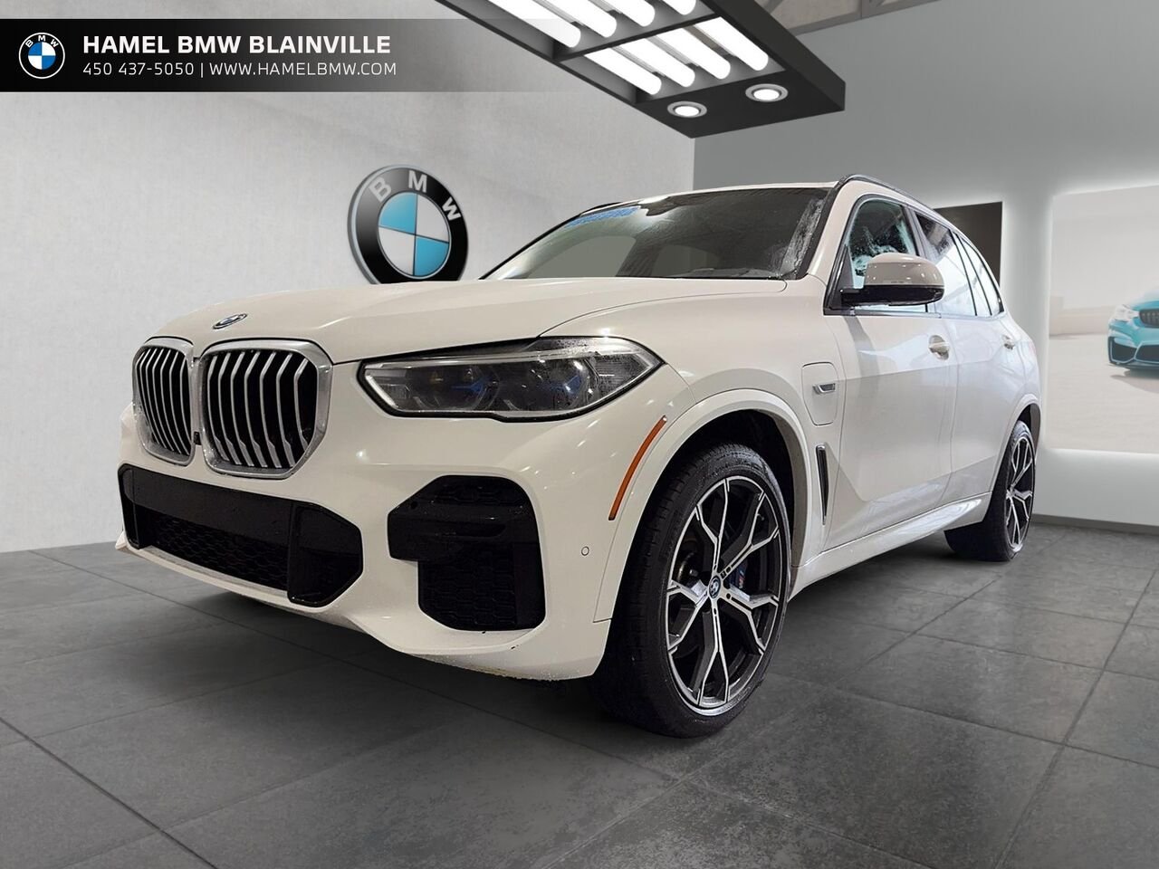BMW X5 X5 xDrive45e hybride rechargeable 2022 Blanc Blainville - photo #0