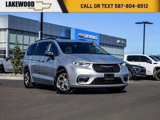 2023 Chrysler Pacifica Limited AWD 3.6L 7 Passenger | Panoramic Sunroof Grey