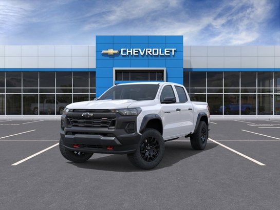 2026 CHEVROLET Colorado COLORADO 4WD CREW CAB TRAIL BOSS SHORT BOX (0TR) SUMMIT WHITE