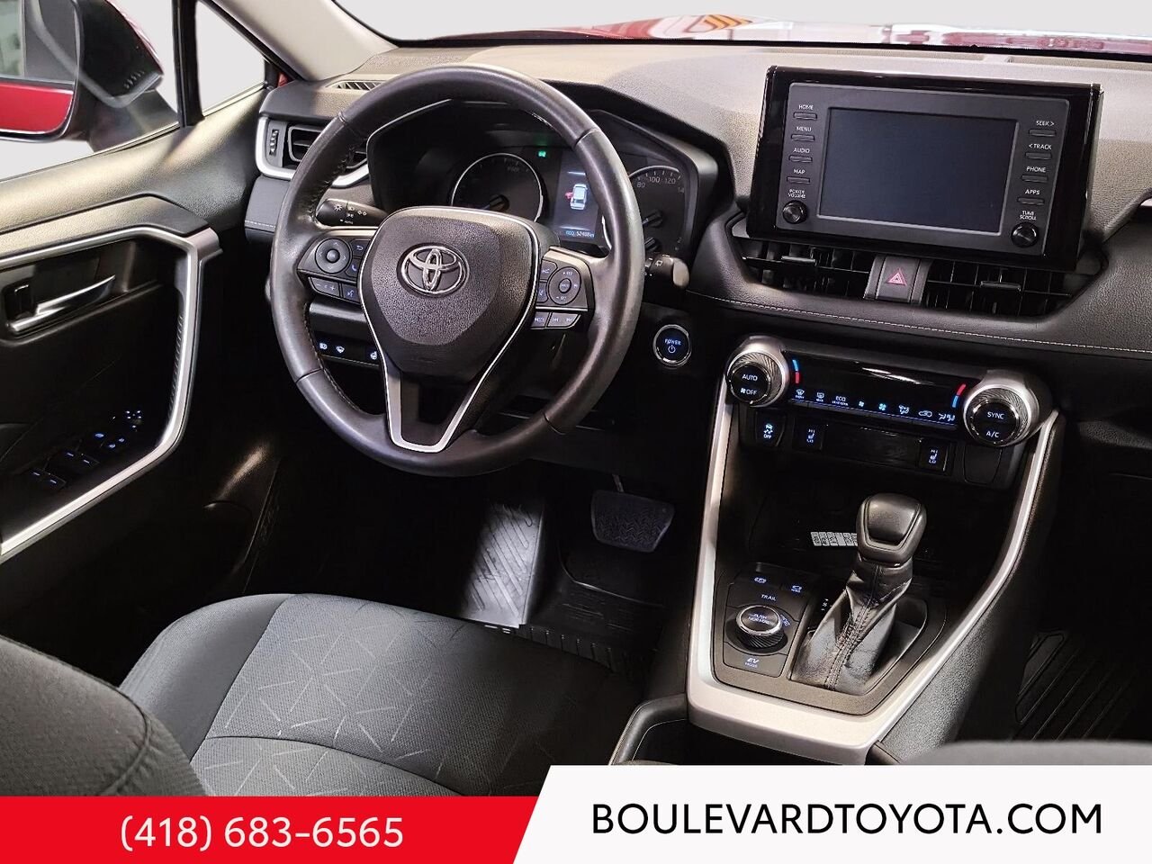 Toyota RAV4 100518A-55 | HYBRIDE, XLE, AWD 2022 Rouge Québec - photo #18