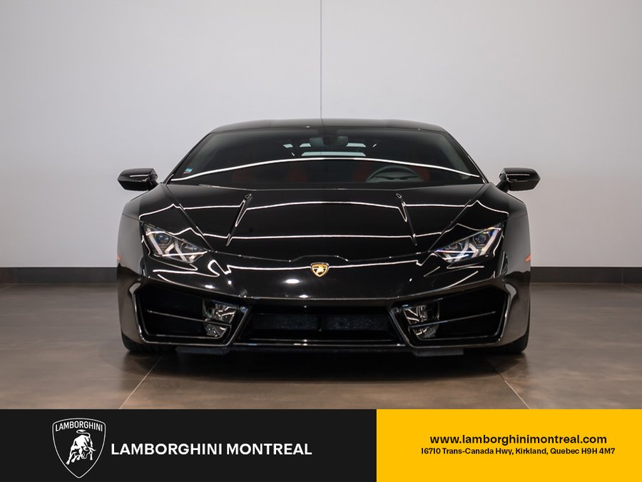 2018 Lamborghini Huracan RWD | SELEZIONE 1 YEAR CPO Black