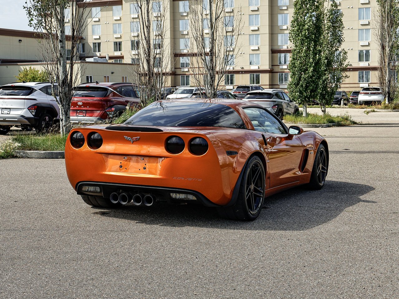 2007 Chevrolet Corvette 2dr Cpe Z06 Orange Sherwood Park - photo #13