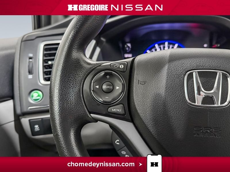 2014 Honda Civic Black Saint-Eustache - photo #17