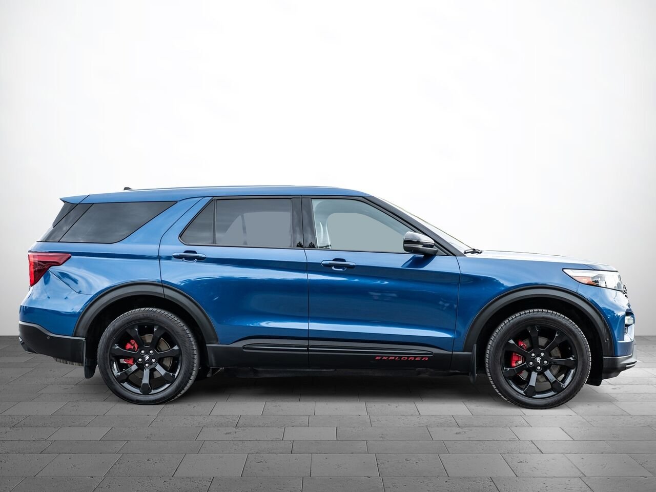 2021 Ford Explorer Blue Sainte-Julienne - photo #3