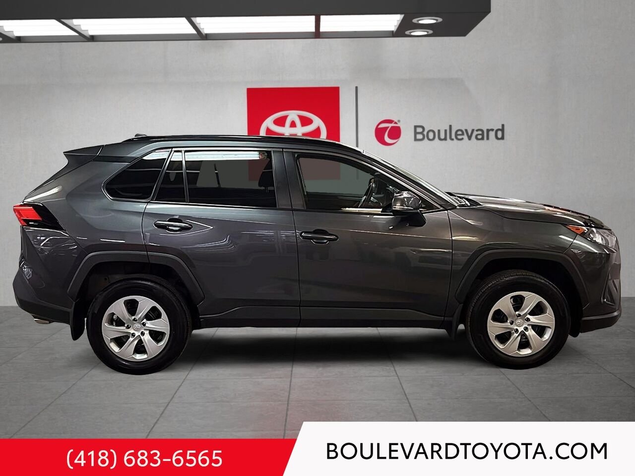 Toyota RAV4 100078A-59 | LE 2021 Gris Québec - photo #2