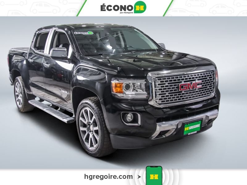 GMC Canyon 4WD DENALI A/C CUIR GR ELEC CAMERA RECUL MAGS 2017 Noir