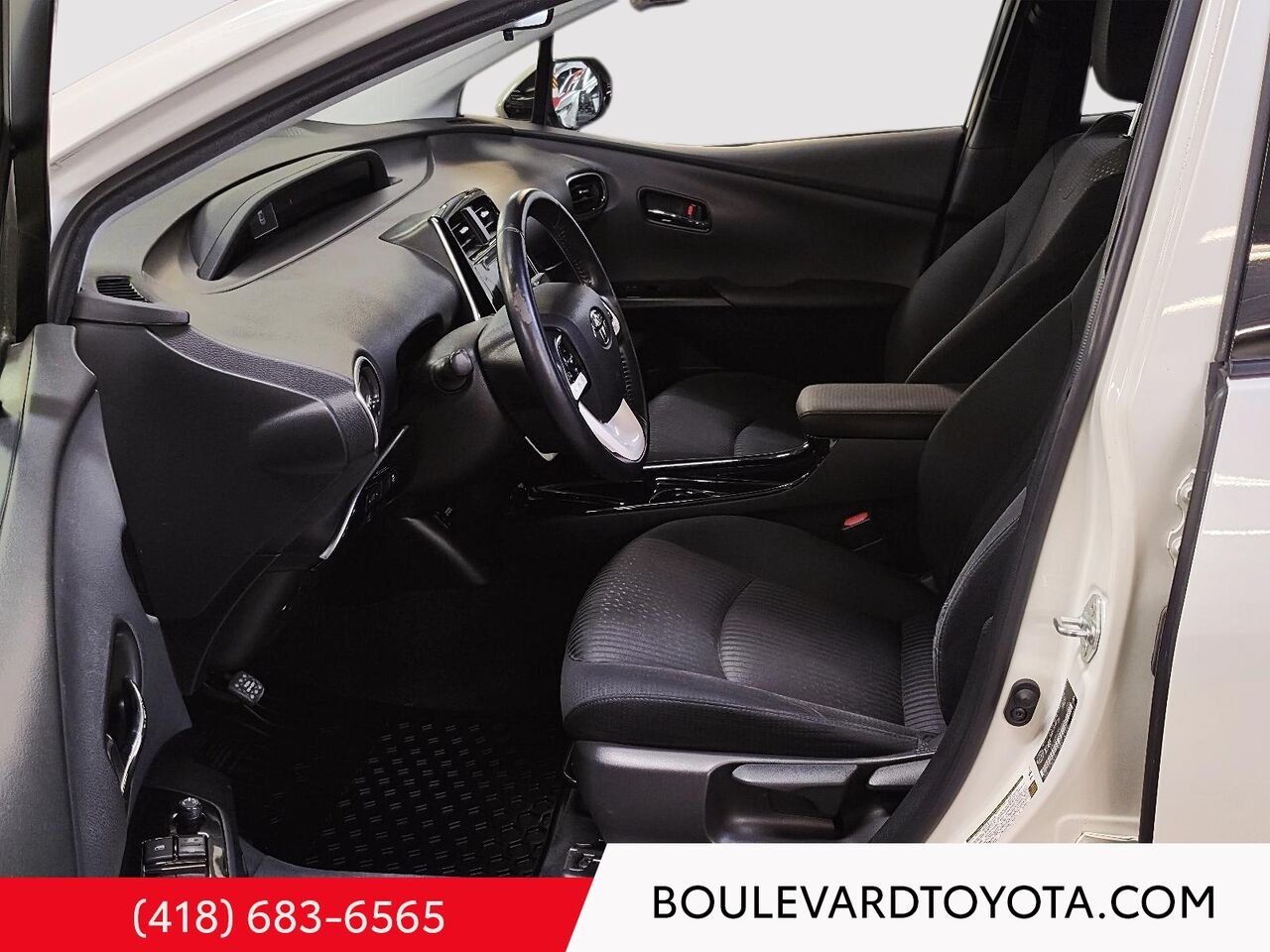 Toyota Prius Prime 98277A-53 | 2019 Blanc Québec - photo #8