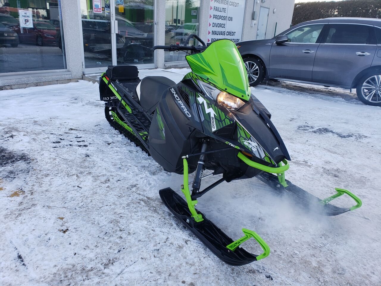 2019 Arctic Cat Snopro 800 Green  - photo #7