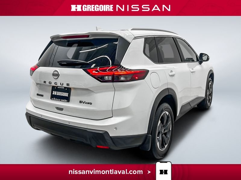 Nissan Rogue VW3603 | SV Moonroof AWD CARPLAY A PARTIR DE 2.99% 2024 Blanc Laval - photo #5