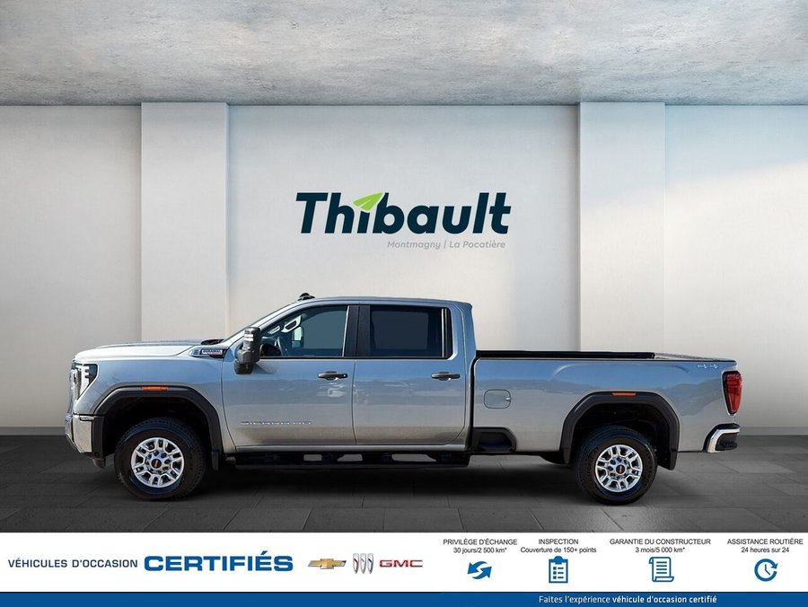 GMC Sierra 2500HD Pro cabine multiplace 4RM 172 po 2024 Gris