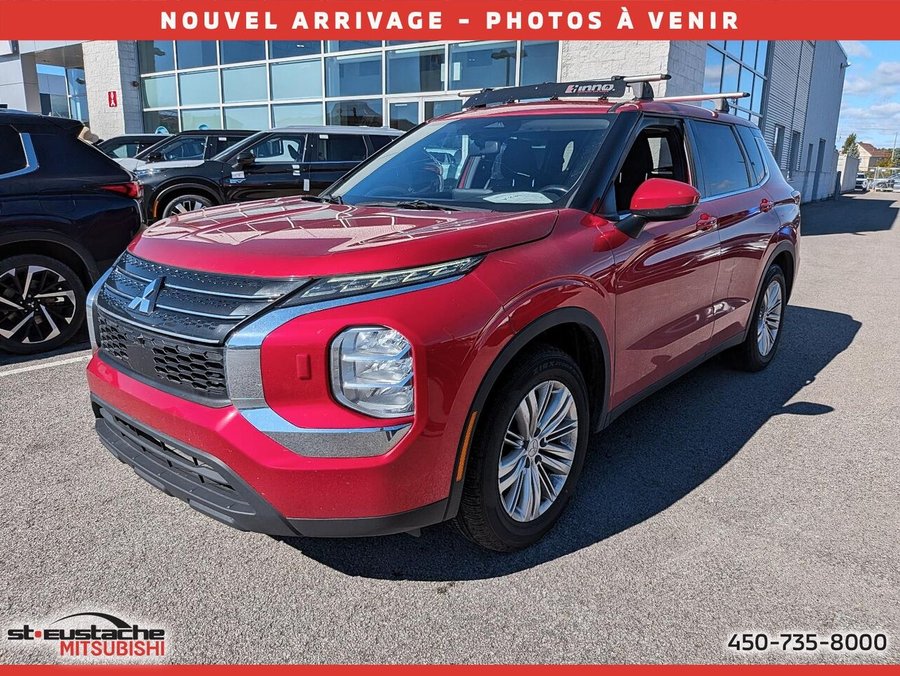 2022 Mitsubishi Outlander ES S-AWC-BANC CHAUFFANT-CAMERA DE RECUL-CARPLAY/ANDROID AUTO Red