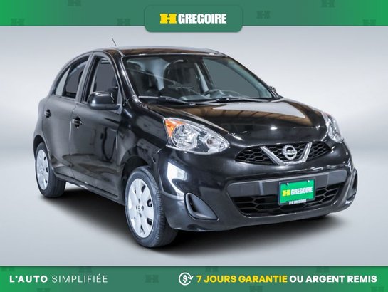 2019 Nissan MICRA S AUTO A/C GR ELECT CAM RECUL BLUETOOTH Black