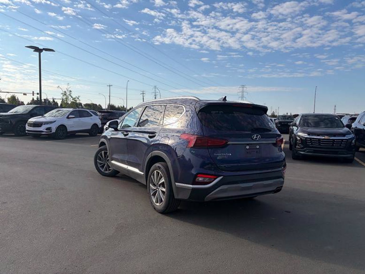2019 Hyundai Santa Fe 2.4L Preferred AWD Blue Sherwood Park - photo #3