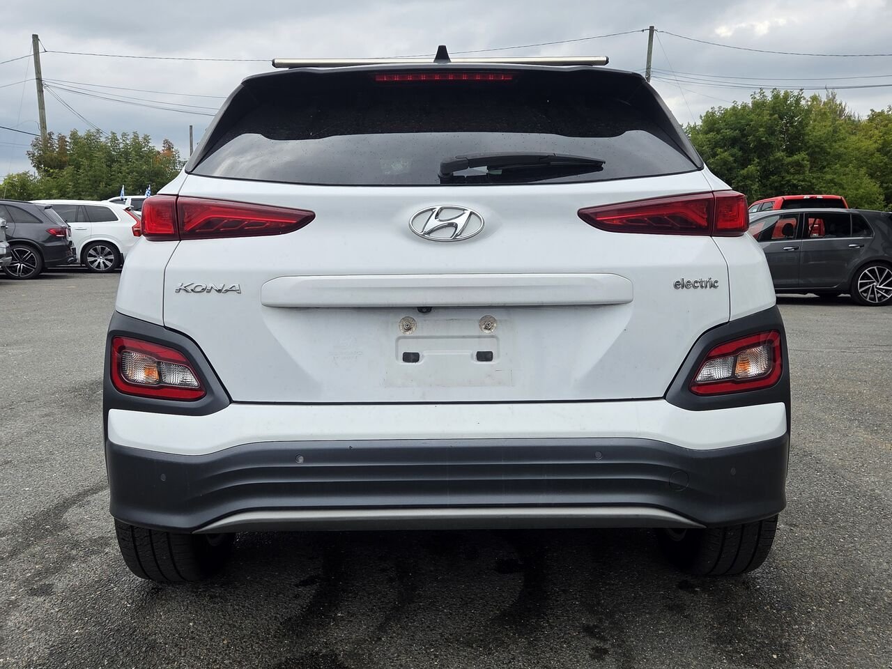 Hyundai Kona électrique 2020 Blanc Granby - photo #5