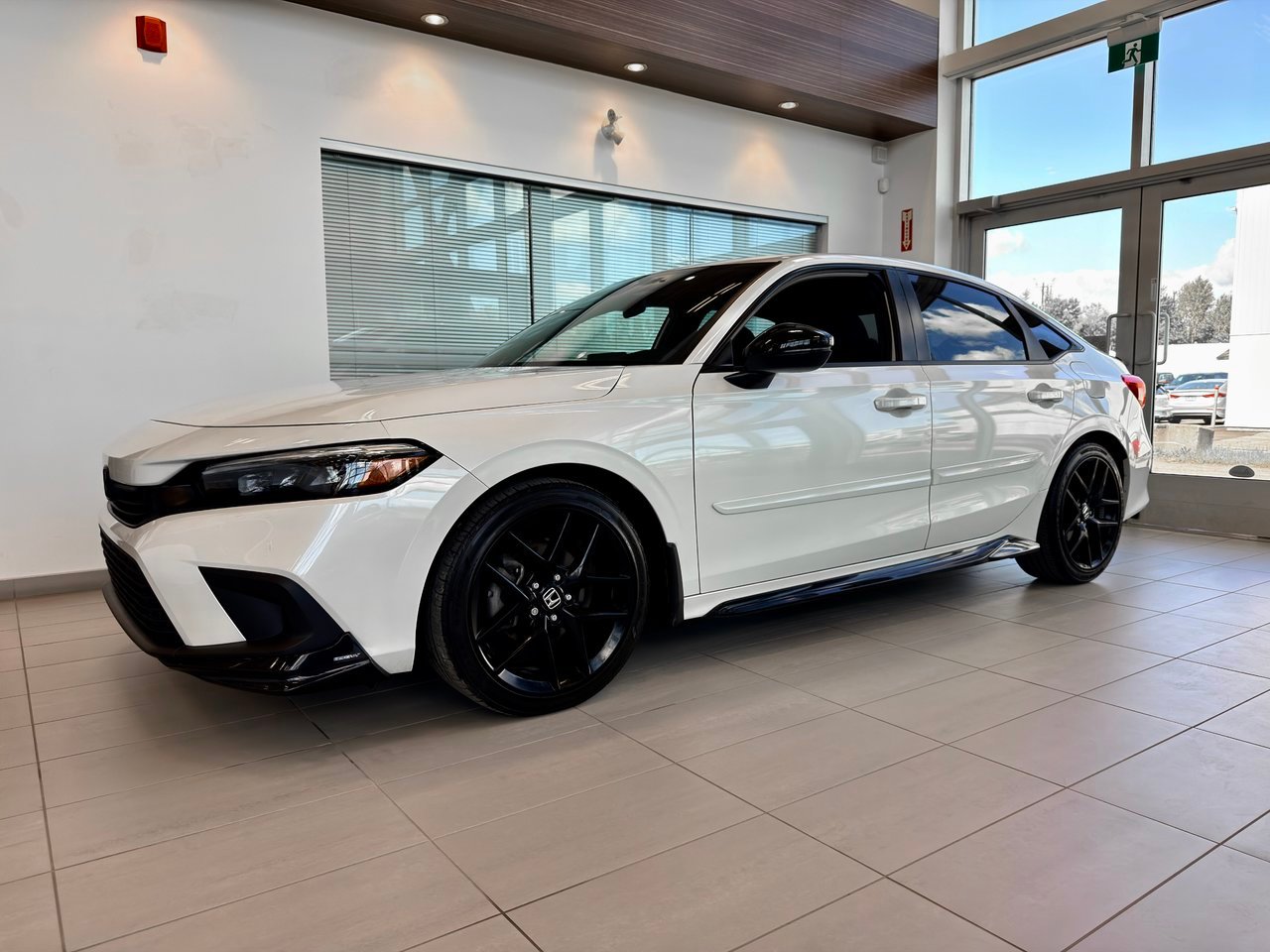 2024 Honda Civic Sedan White Notre-Dame-des-Prairies - photo #1