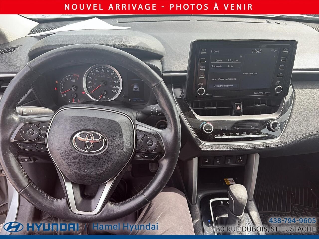 Toyota Corolla Cross 2022 Argent Saint-Eustache - photo #10