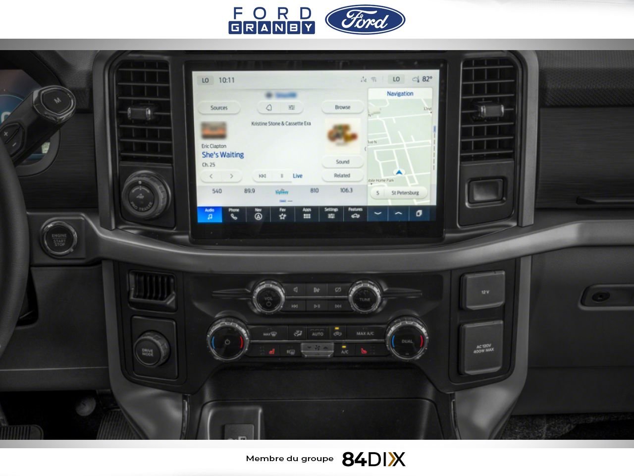 Ford F-150 2025 Blanc Oxford Granby - photo #11