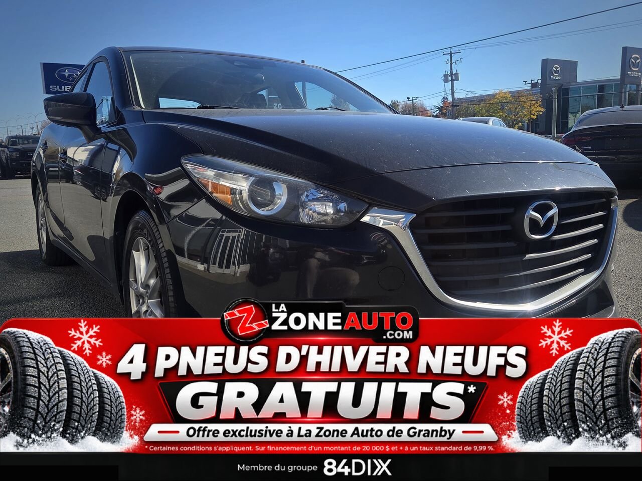 Mazda 3 GS Sport 2018 Noir Granby - photo #8