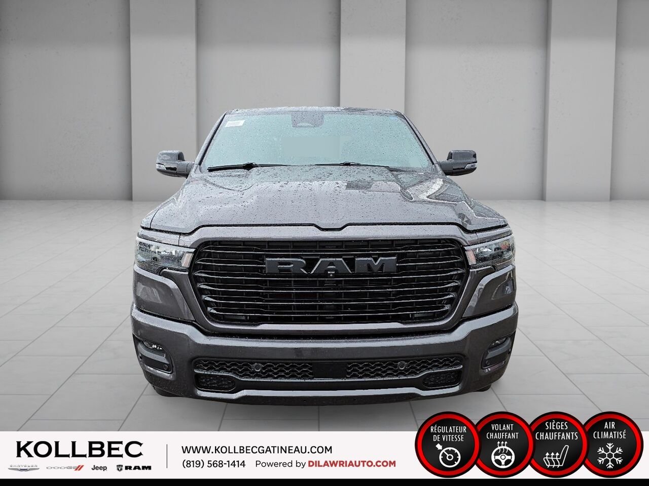 2026 RAM 1500 261440 | Sport cabine d'équipe 4x4 caisse de 5 pi 7 po Granite Crystal Metallic Gatineau - photo #11