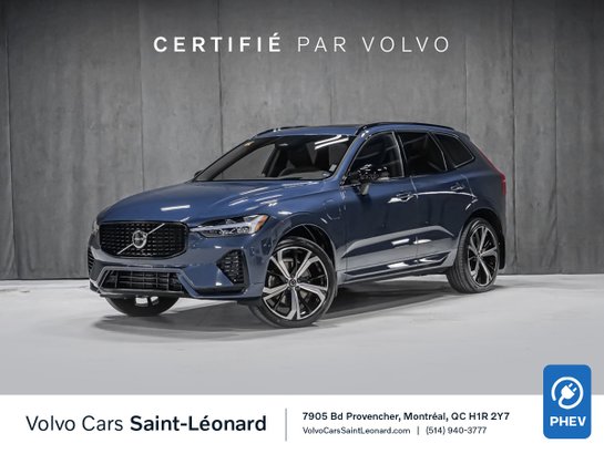 Volvo XC60 Recharge T8 R-DESIGN ADVANCED CLIMAT BOWERS WILKINS 2022 Bleu