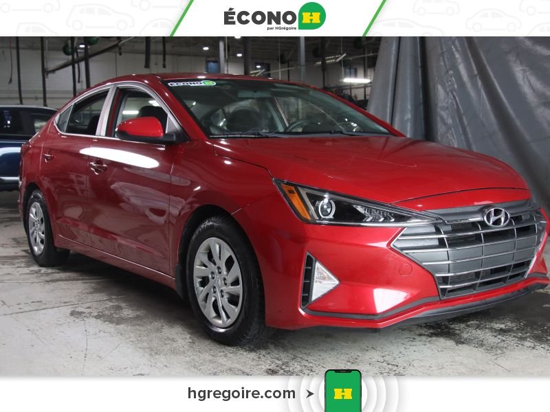 Hyundai Elantra 821042 | ESSENTIAL AUTO A/C GR ELECT CAMERA RECUL 2019 Rouge Laval - photo #0