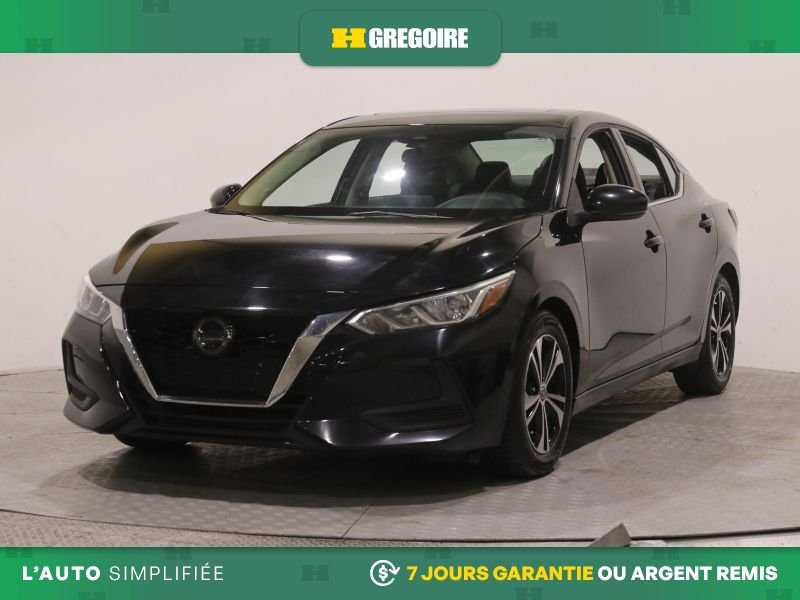 Nissan Sentra SV AUTO A/C TOIT MAGS CAM RECUL BLEUTOOTH 2021 Noir