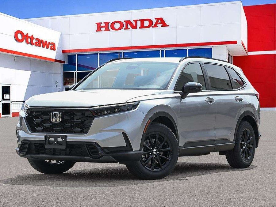 2026 Honda CR-V Hybrid Sport AWD Argent reflet solaire métallisé