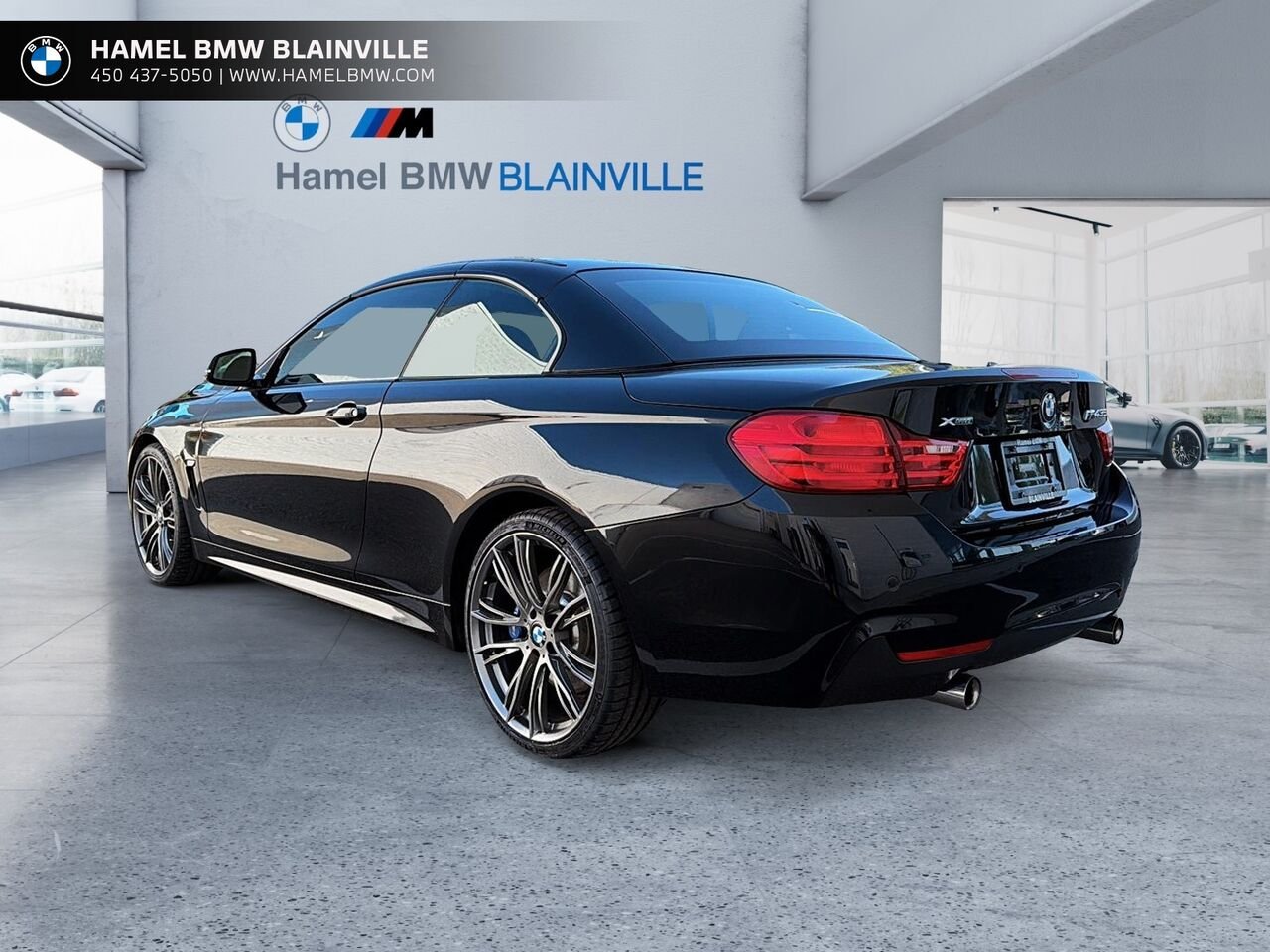 2016 BMW Série 4 435i xDrive cabriolet 2 portes TI Black Blainville - photo #6