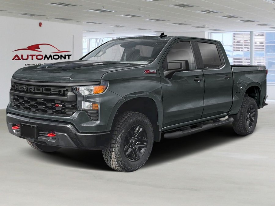 CHEVROLET Silverado 1500 K1500 SILVERADO CREW CAB CUSTOM TRAIL BOSS STD/BOX (2CX) 2026 Gris cyprès