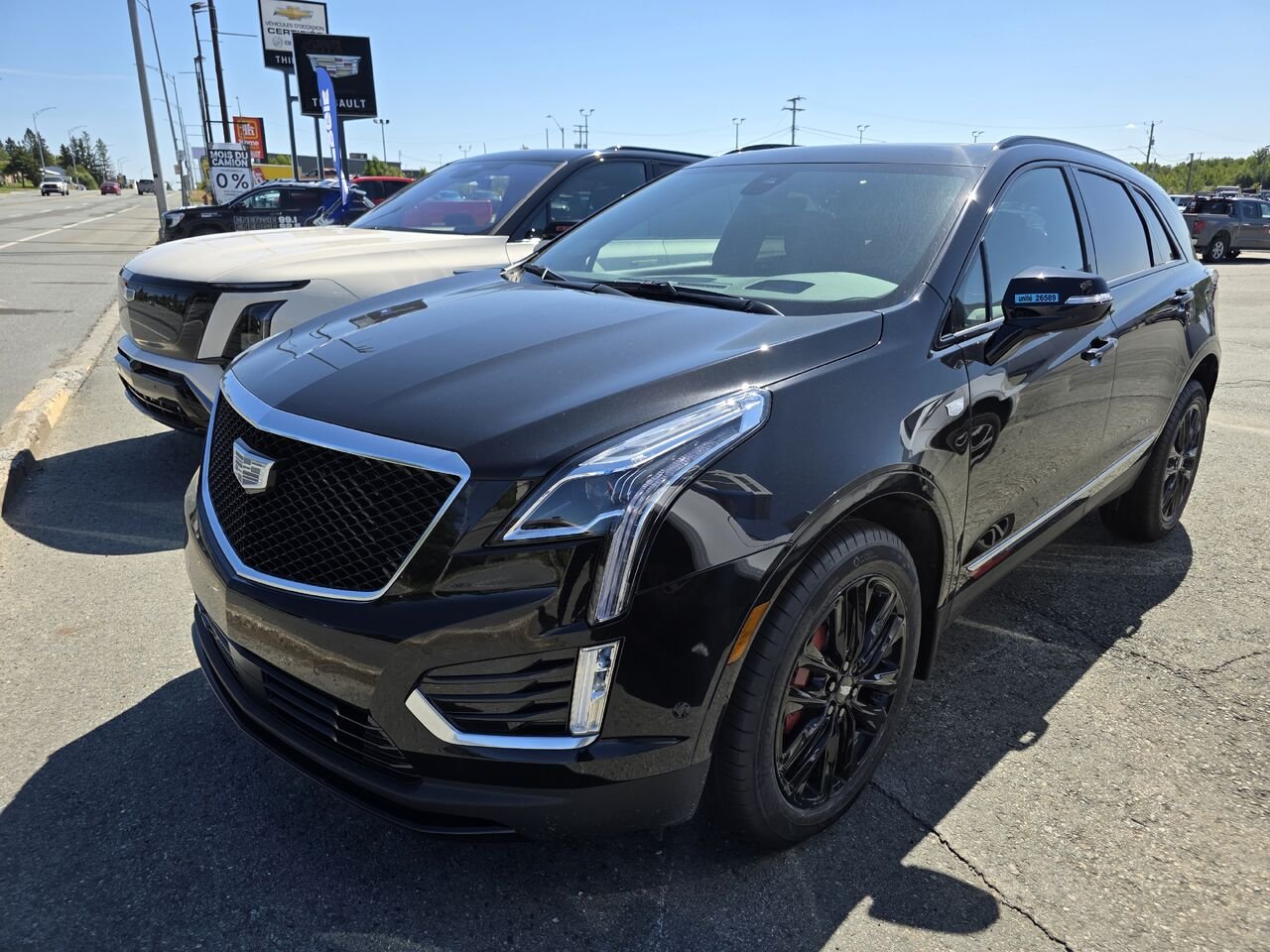 2026 Cadillac XT5 AWD Sport Stellar Black Metallic Rouyn-Noranda - photo #0