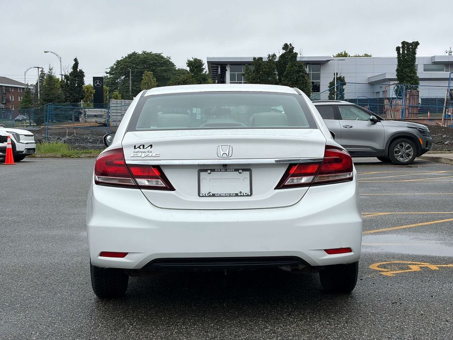 2015 Honda Civic LX White