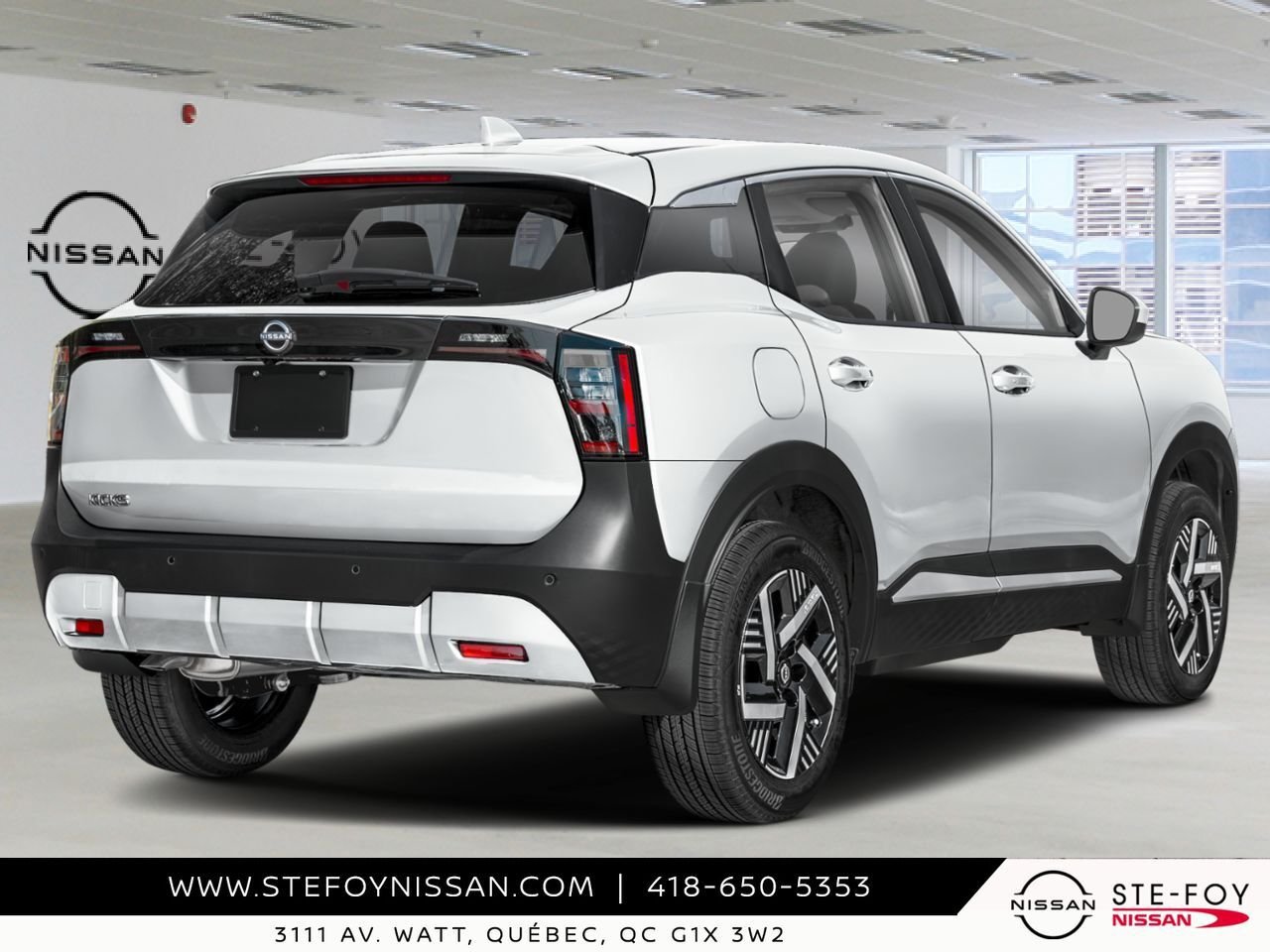 2026 NISSAN Kicks Aspen White TriCoat Saint-Eustache - photo #1