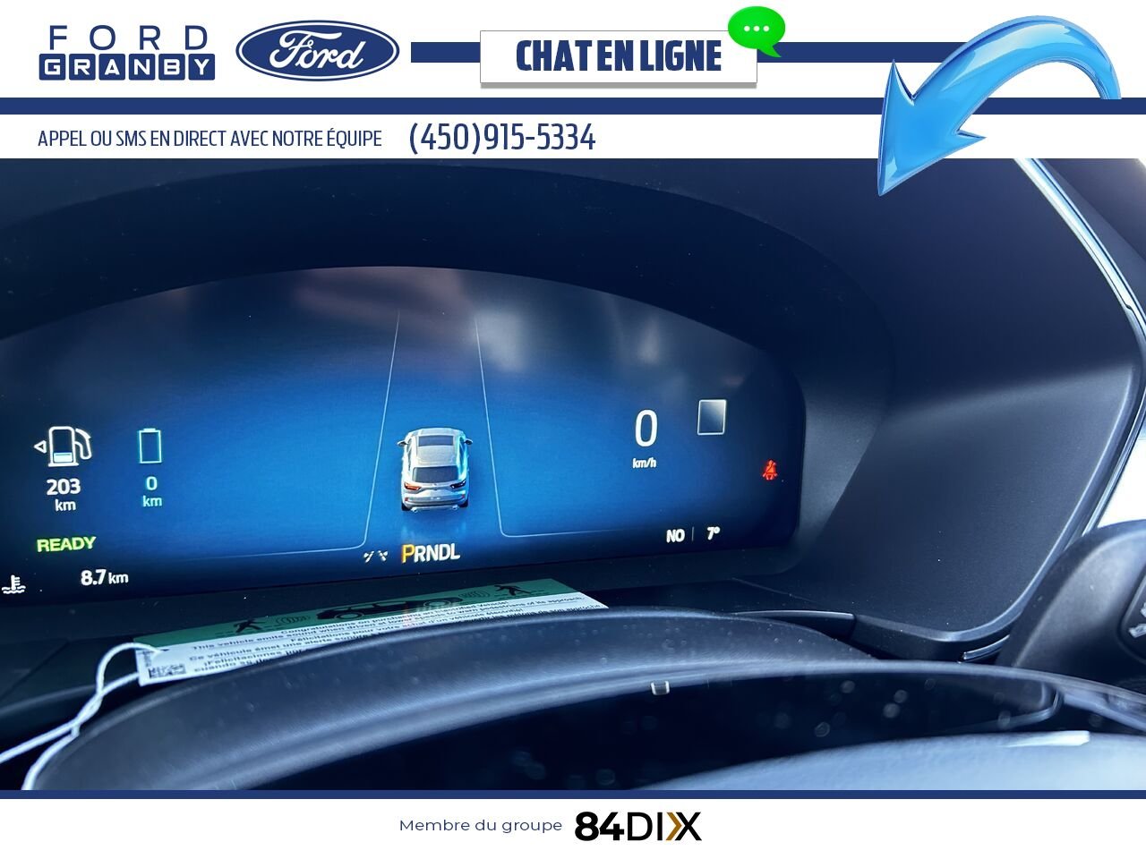 Ford Escape 2025 Noir agate métallisé Granby - photo #13