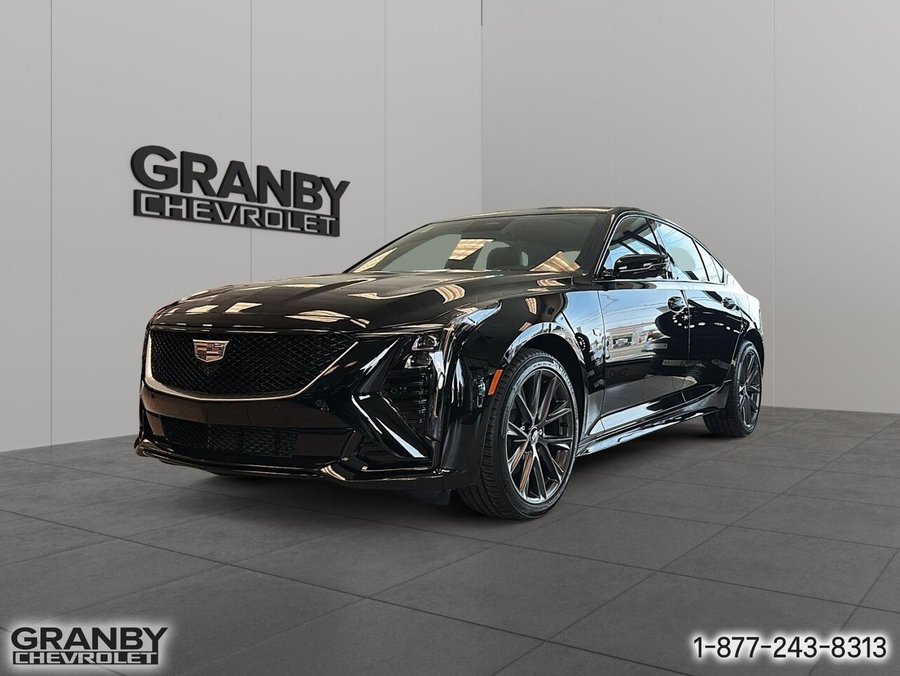 2026 CADILLAC CT5 CT5 SEDAN 2.0L TWIN-SCROLL TURBO SPORT AWD (1SE) BLACK RAVEN