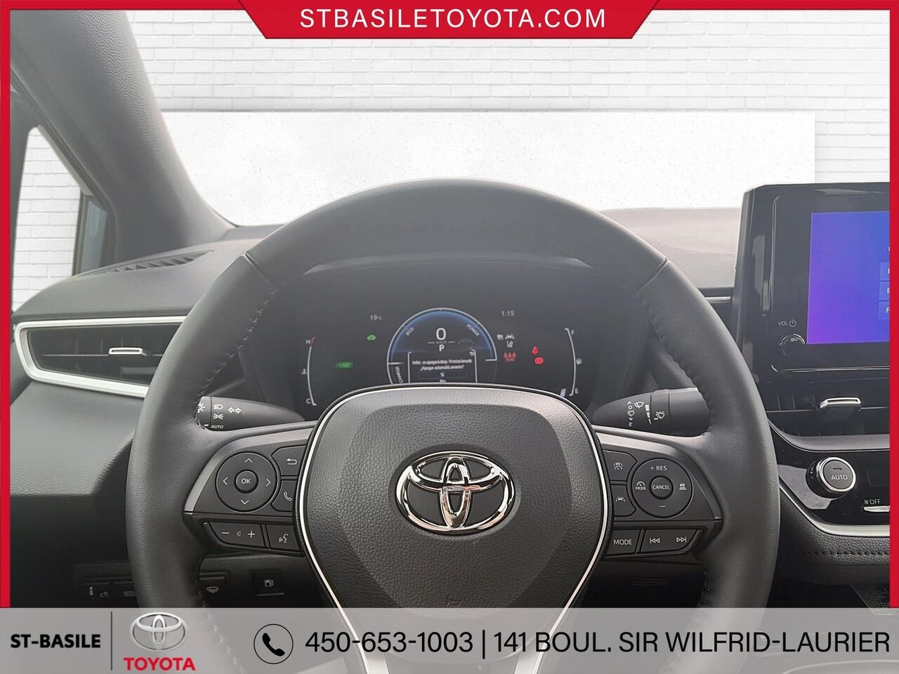Toyota Corolla Hybride 2025 Célestite Saint-Basile-le-Grand - photo #15