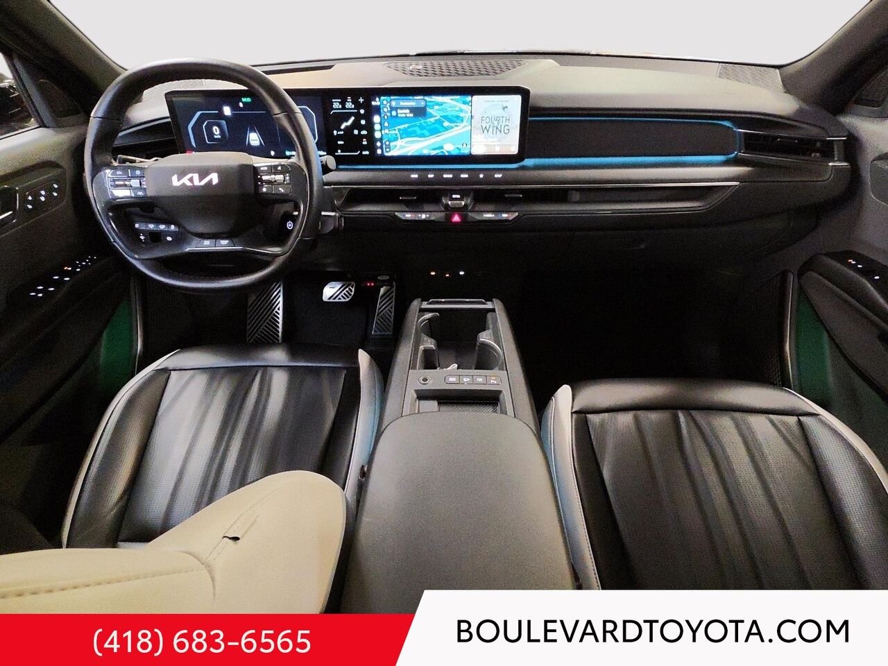 2024 Kia EV9 100384A-25 | LAND AND TI AVEC GROUPE GT-LINE, AWD Red Québec - photo #21