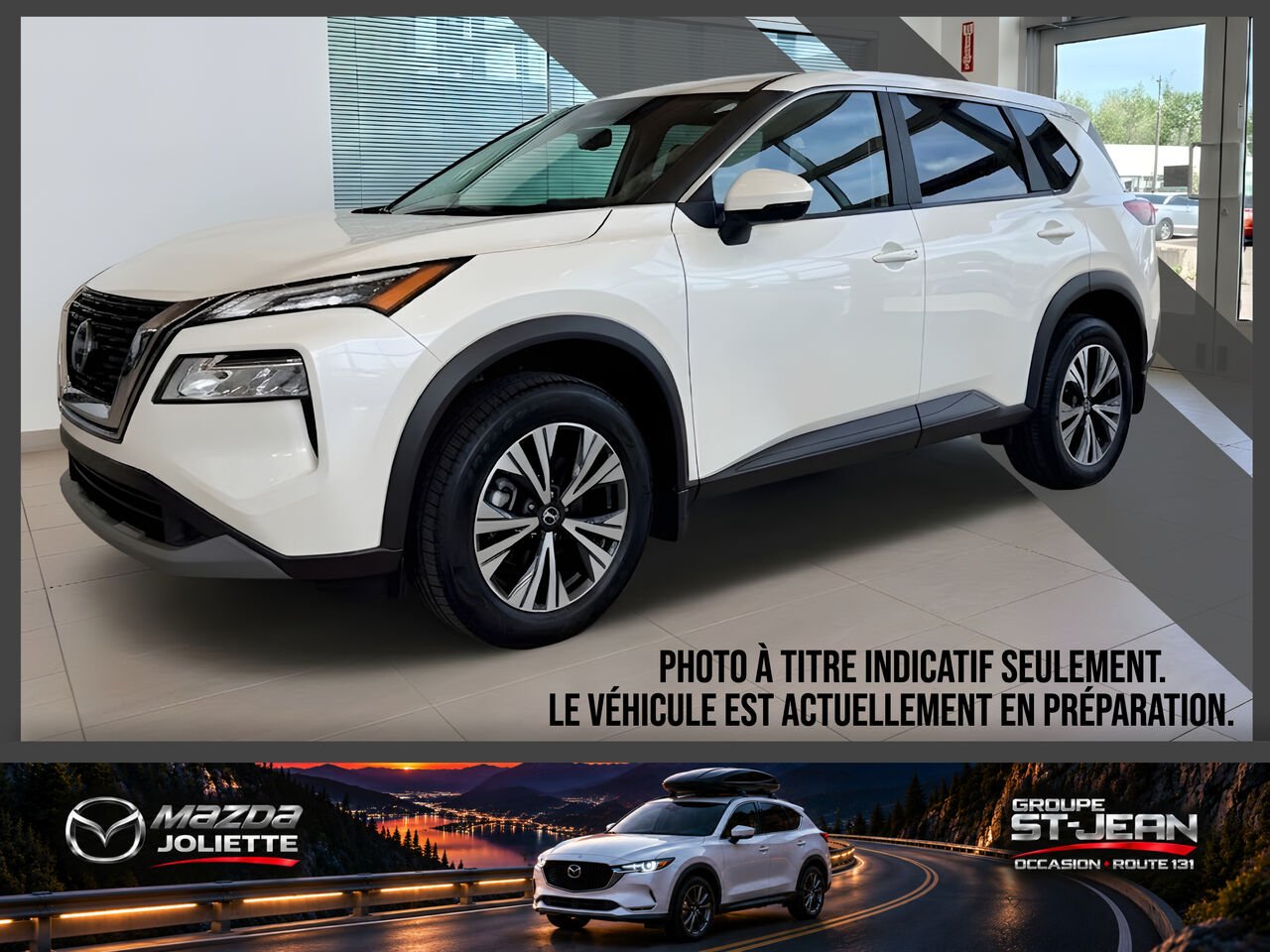 2022 Nissan Rogue White Notre-Dame-des-Prairies - photo #0
