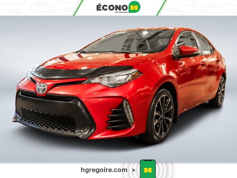2018 Toyota Corolla Red Blainville - photo #2