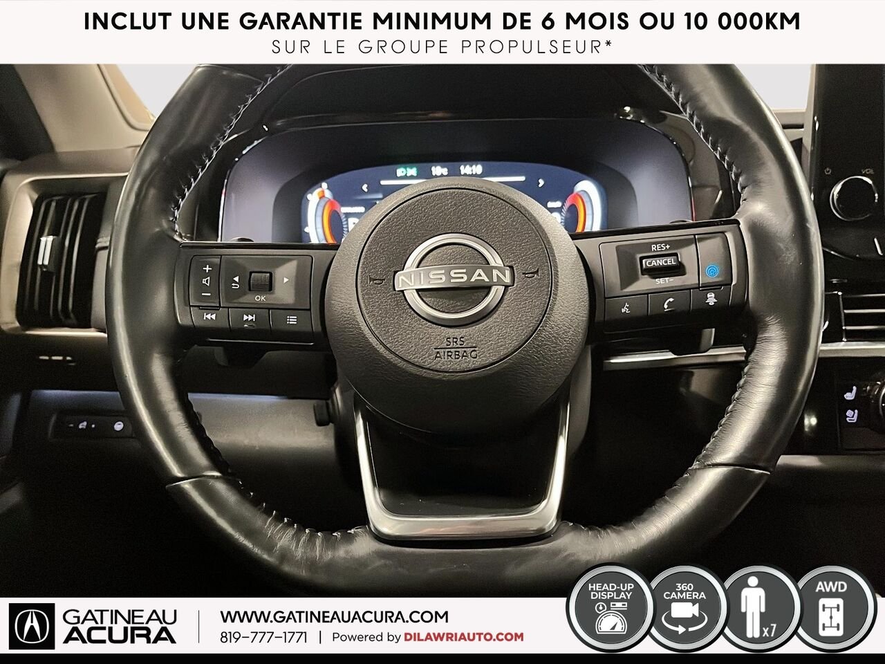 Nissan Pathfinder Platinum 4WD 2023 Blanc Ottawa & Gatineau - photo #10