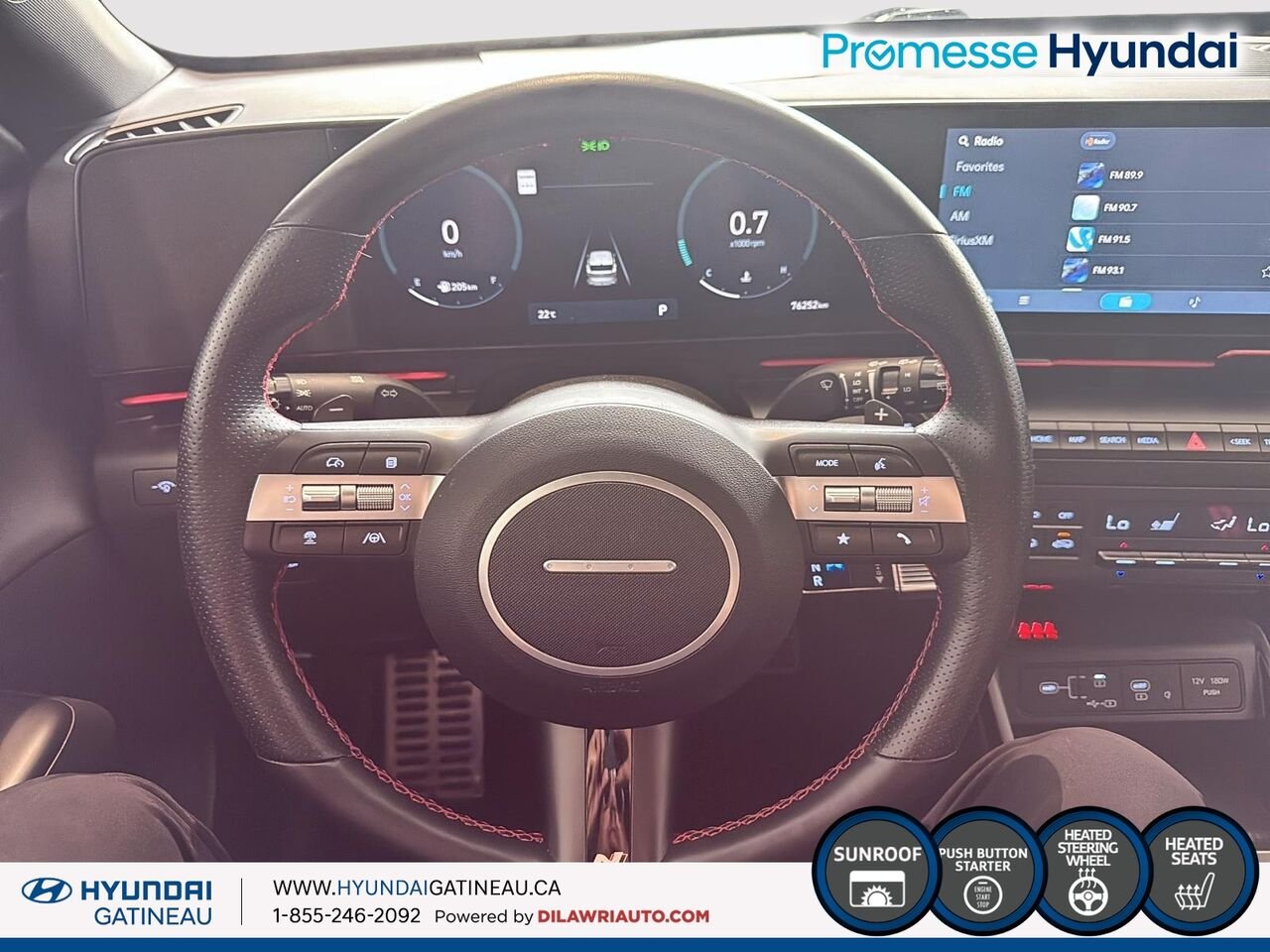 2024 Hyundai Kona White Gatineau - photo #10
